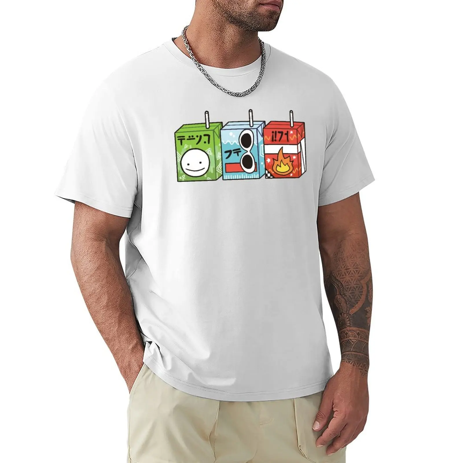 Футболка Dream Team Juice Boxes летняя рубашка быстросохнущие милые топы мужские футболки