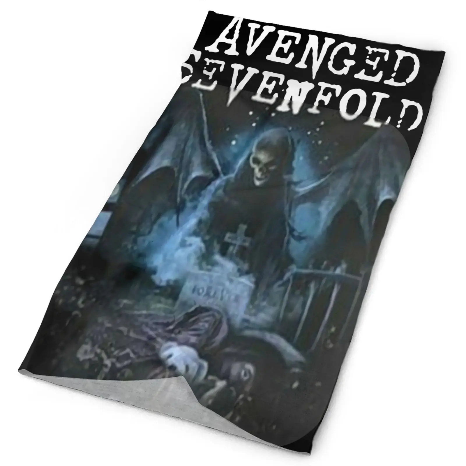 

Avenged Sevenfold Winged Death A7X Men's Bandana Snood Scarf Running Accessories Head Scarf Multicam Buff On Neck Hunting Mask