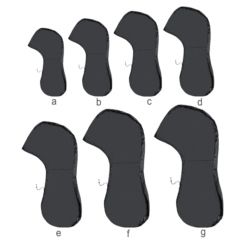 

420D чехол из ткани Оксфорд для лодочного подвесного мотора, портативный Съемный моющийся протектор двигателя, аксессуары с сумкой для хране...