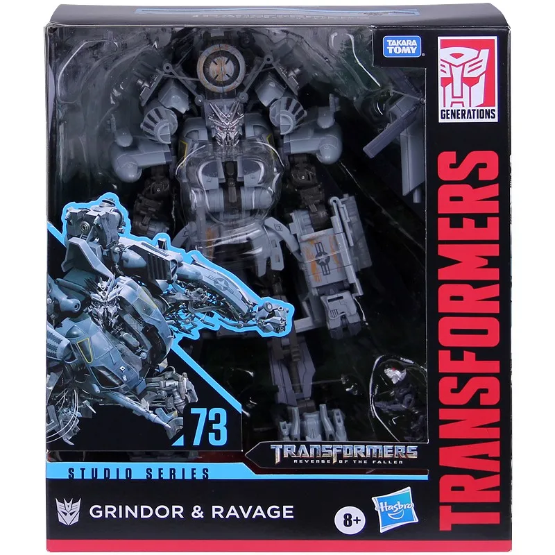 

TAKARA TOMY Transformers Studio Series SS73 Grindor Ravage Leader Class Movie Megatron Action Figure Robot Christmas Gift