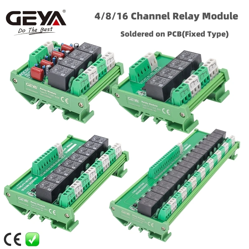 

GEYA FY-T734 4-канальный релейный модуль