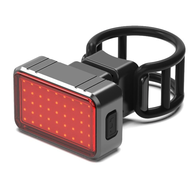 

Bicycle Smart Auto Brake Sensing Light Usb Road Bike MTB Rear Taillights Saddle Seatpost Light