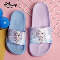 disney aisha princess slippers bathroom non slip toddler girl shoes 2022 new frozen kids shoes for girl beach shoes eva sandals