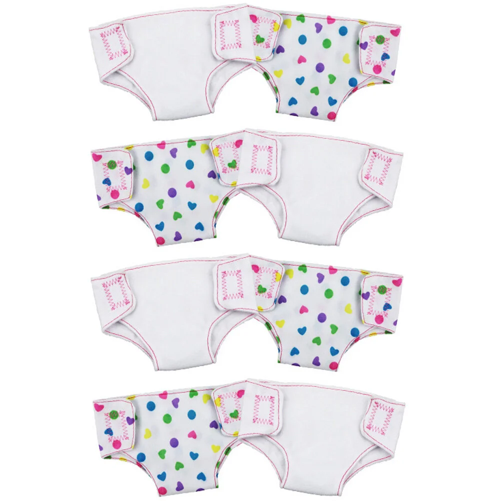 

8 шт., детские подгузники для девочек