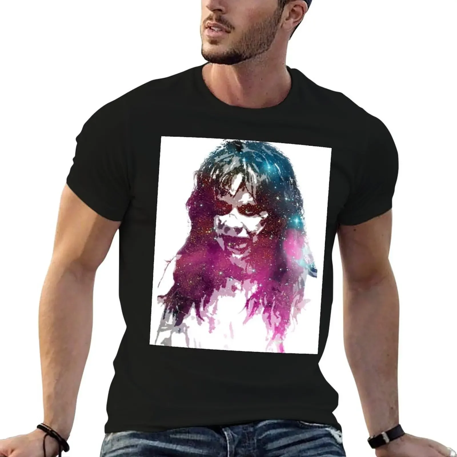 Футболка The Exorcist Regan MacNeil Linda Blair быстросохнущие футболки большого размера мужская