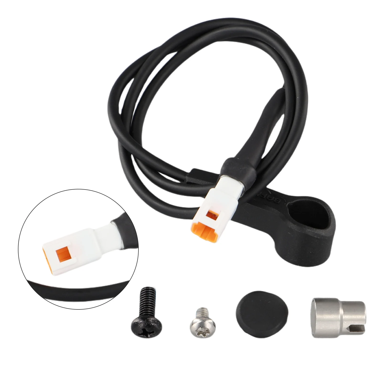 Магнитный сенсорный кабель резиновый + металлический датчик скорости