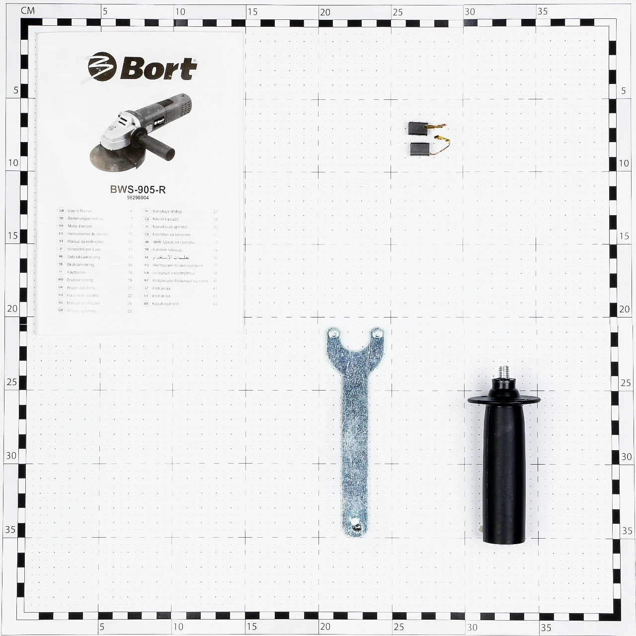 Машина шлифовальная угловая Bort BWS 905 R (Мощность 900 Вт 11000 об/мин холостого хода