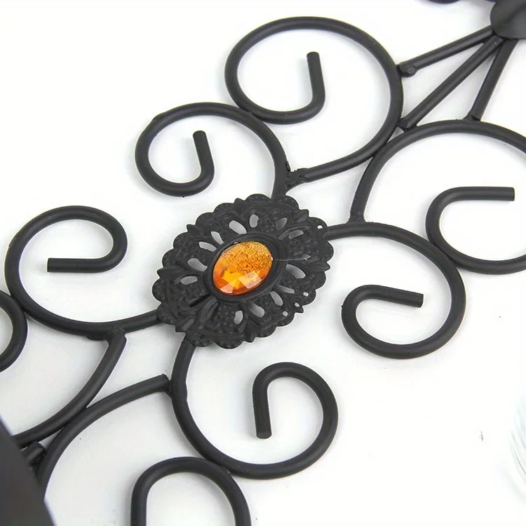 Настенные подсвечники в стиле ретро инкрустированный бриллиантами подсвечник