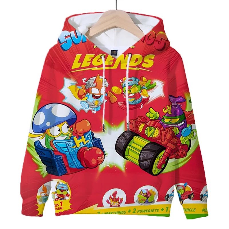 Свитшот детский с длинным рукавом и 3D-принтом