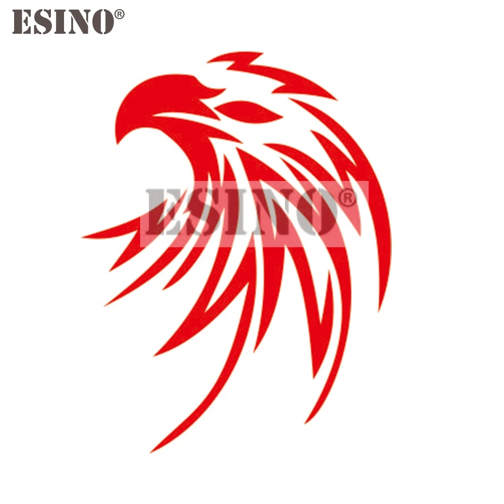 

Автомобильный Стайлинг головы орла автомобильные декоративные автомобильные наклейки Мультяшные фото 3D резьба тела наклейка узор винил