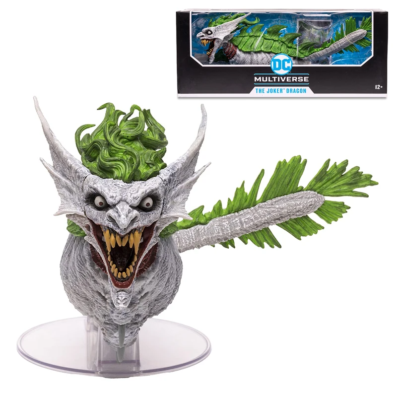 

Экшн-фигурка игрушки McFarlane DC, металлическая, 7 дюймов, Joker Dragon, темные ночи