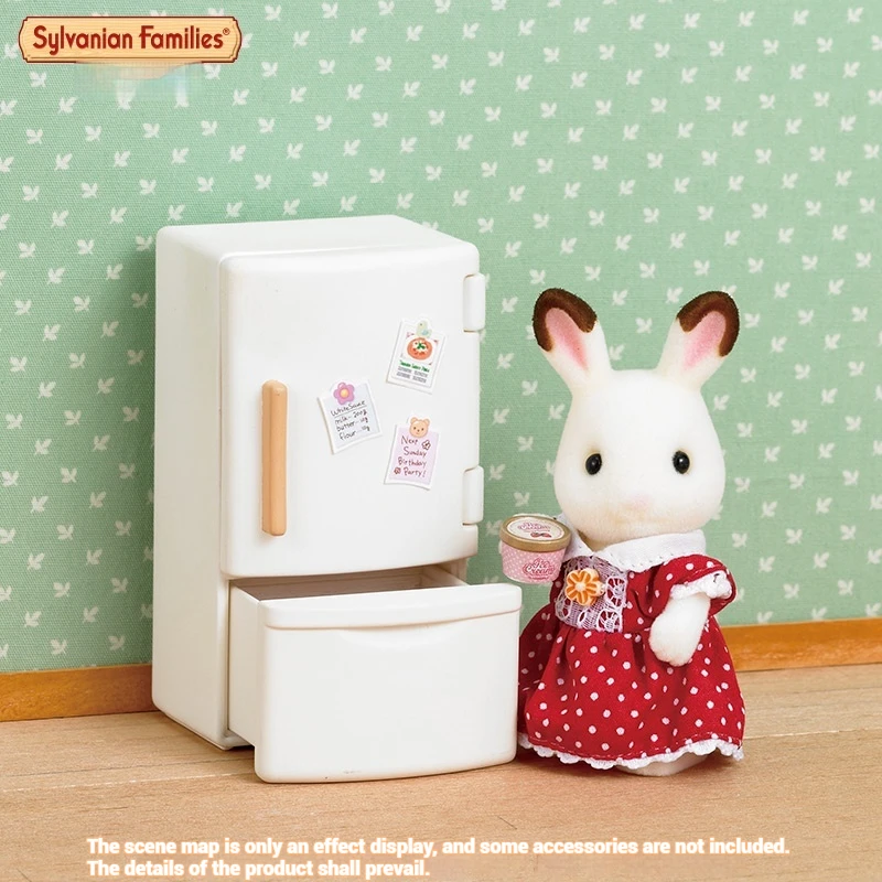 Authentic Sylvanian Families Anime Character Simulation Playhouse Toy Room Decoration Christmas Gift