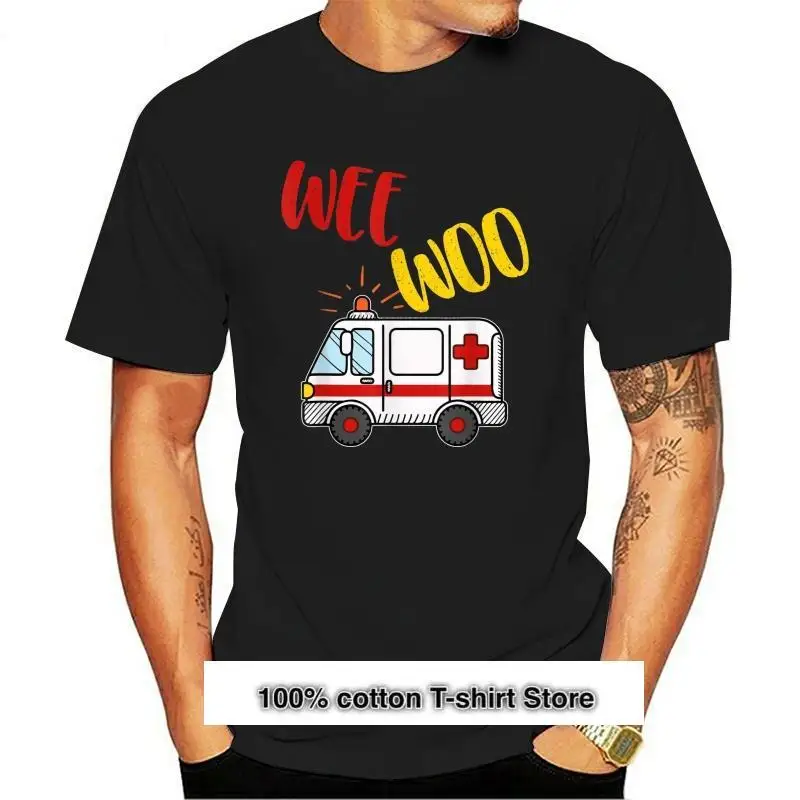 

Camiseta divertida de Wee Woo, camiseta Amr, Ems, Emt, regalo paramédico
