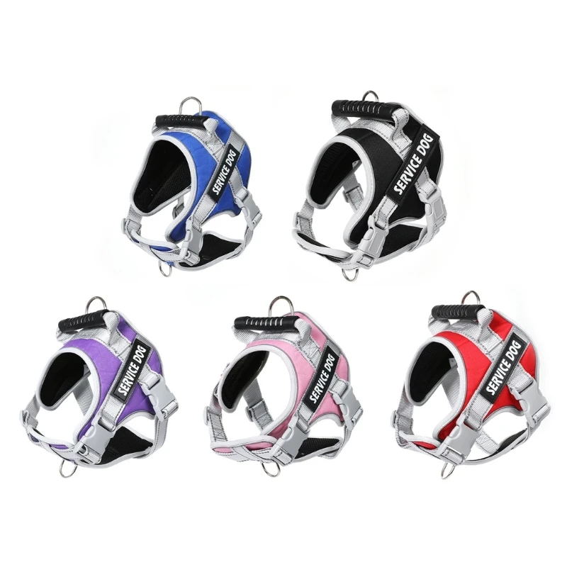 

Светоотражающие шлейки для маленьких собак, жилет с именем собаки, регулируемый поводок