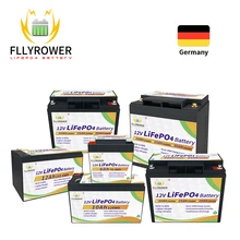 어린이 스쿠터용 충전식 리튬 철 인산염 에너지 저장 배터리, LiFePO4 내장 BMS, EU 재고, 12V, 6 Ah, 10 Ah, 12 Ah, 20 Ah, 30 Ah, 40Ah