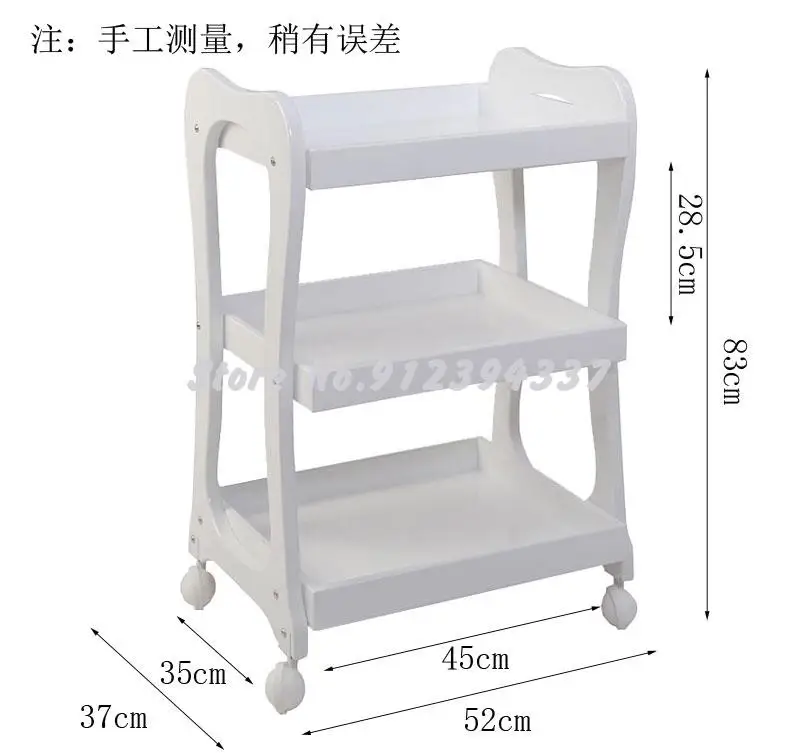 Тележка для инструментов салона красоты тележка татуировок и ногтей стойка