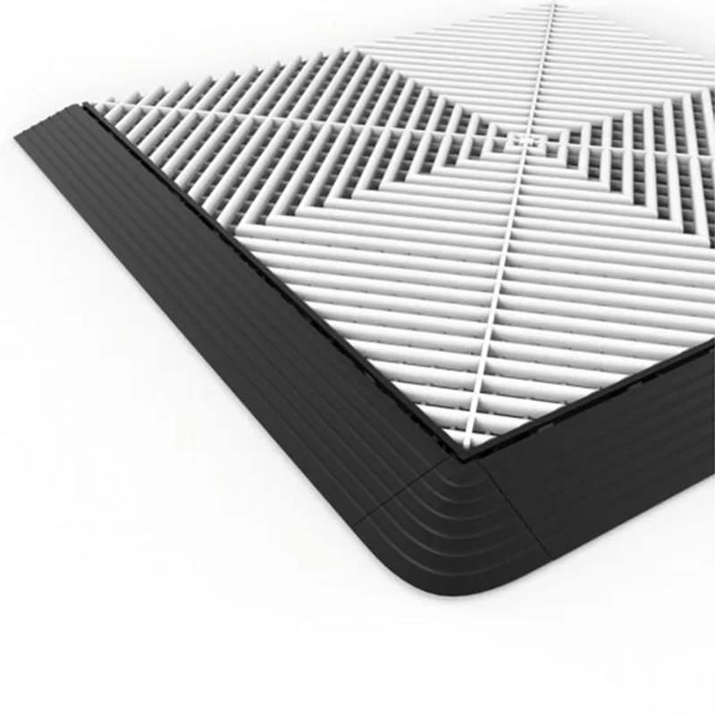 Заводская цена качественная прочная напольная плитка для гаража пластиковая