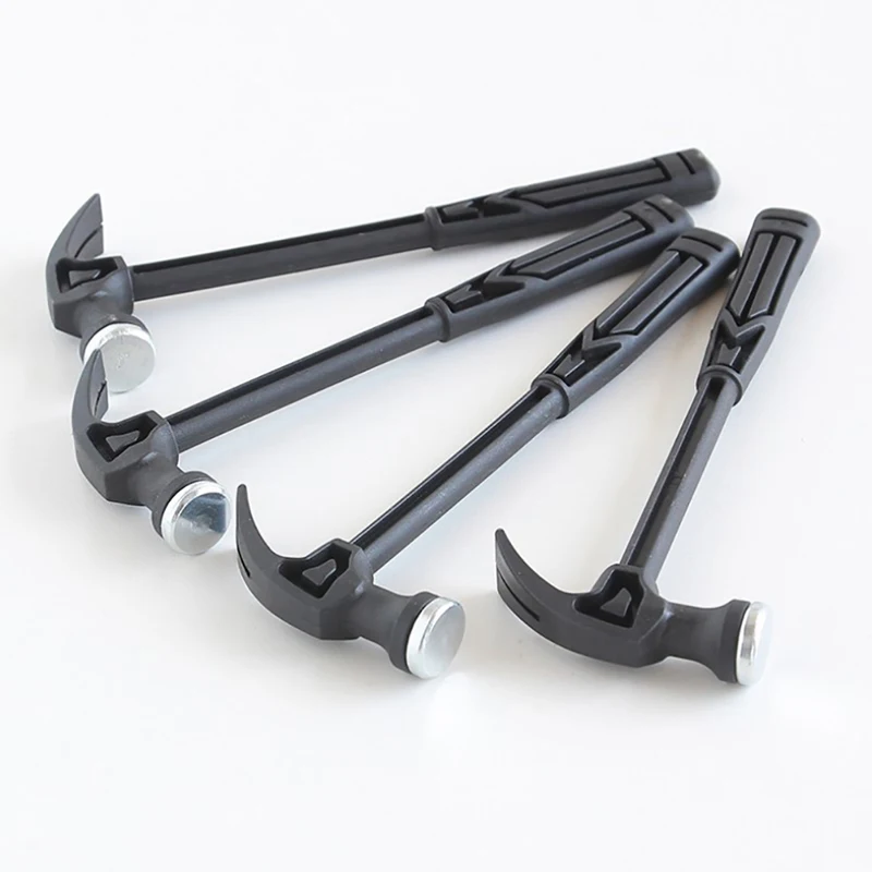 

Mini Installation Hammer Plastic Handle Nail Claw Hammer Home Grid Hammer Building Block Nail Hammer Hand Tool