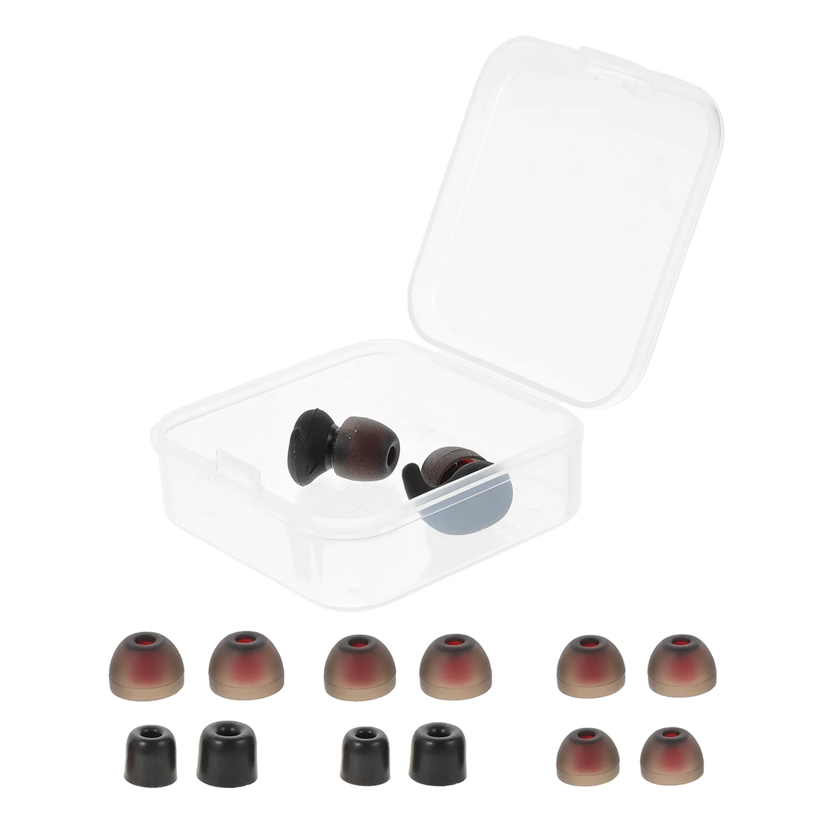 

Earplugs Ear Plugs Noise Tips Take Landing Snoring Concerts Silicone Airplane Cancelling Flights Reduction Quiet Travel Soft