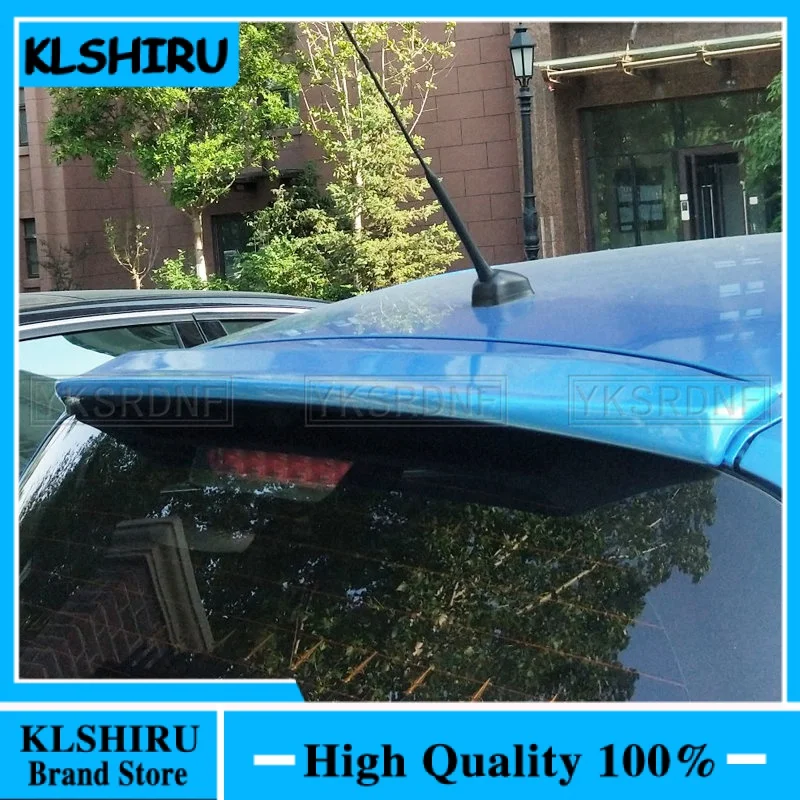 

For Honda Fit Jazz Spoiler 2008 2009 2010 2011 2012 2013 Auto Tail Wing Decoration ABS Plastic Unpainted Rear Trunk Roof Spoiler