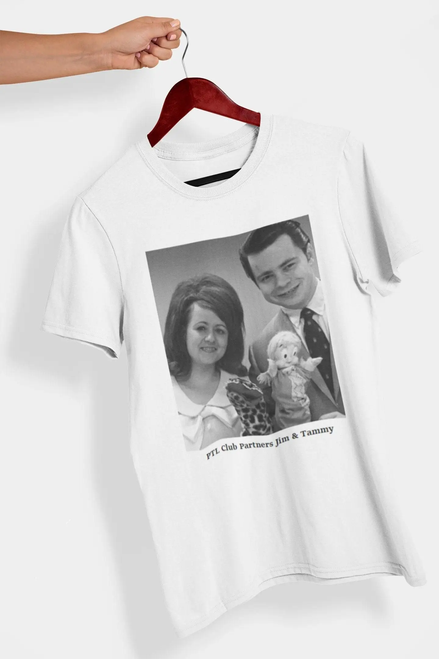 Футболка Tammy Faye Bakker Reproduction Хвала Lord Studios Джим