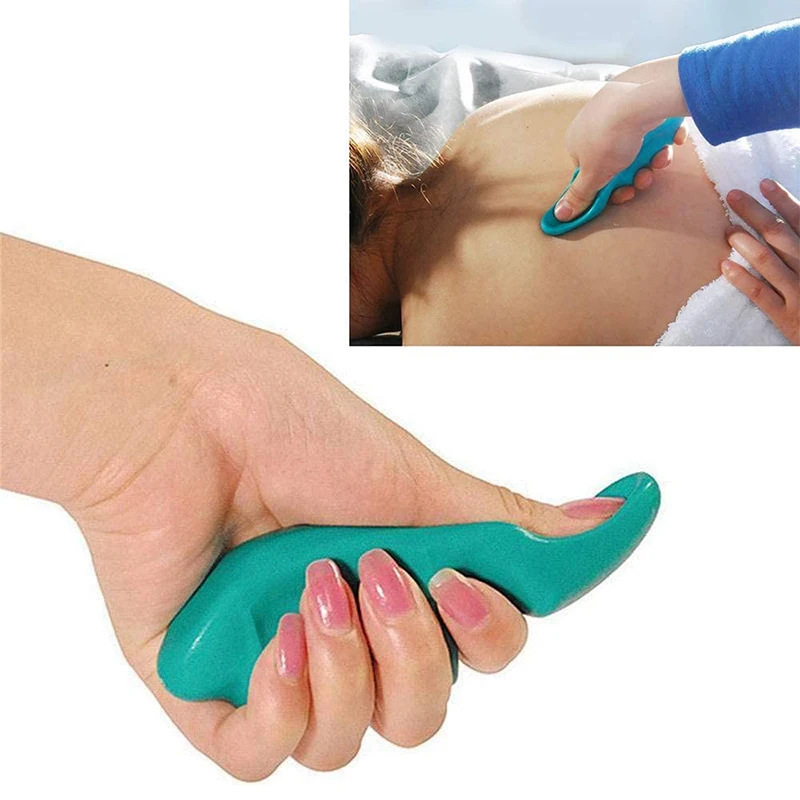 

Manual Thumb Saver Massager Full Body Deep Tissue Trigger Point Massage Tool Pain Relief Neck Back Therapy Muscle Relaxation