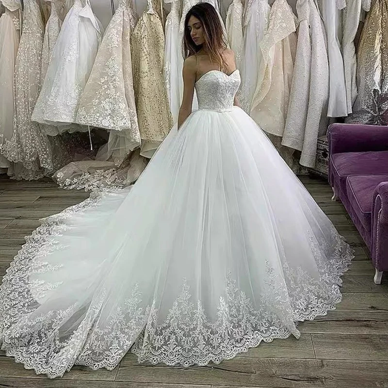 

Женское свадебное платье It's yiiya, белое Тюлевое платье с открытой спиной и шлейфом на лето 2019