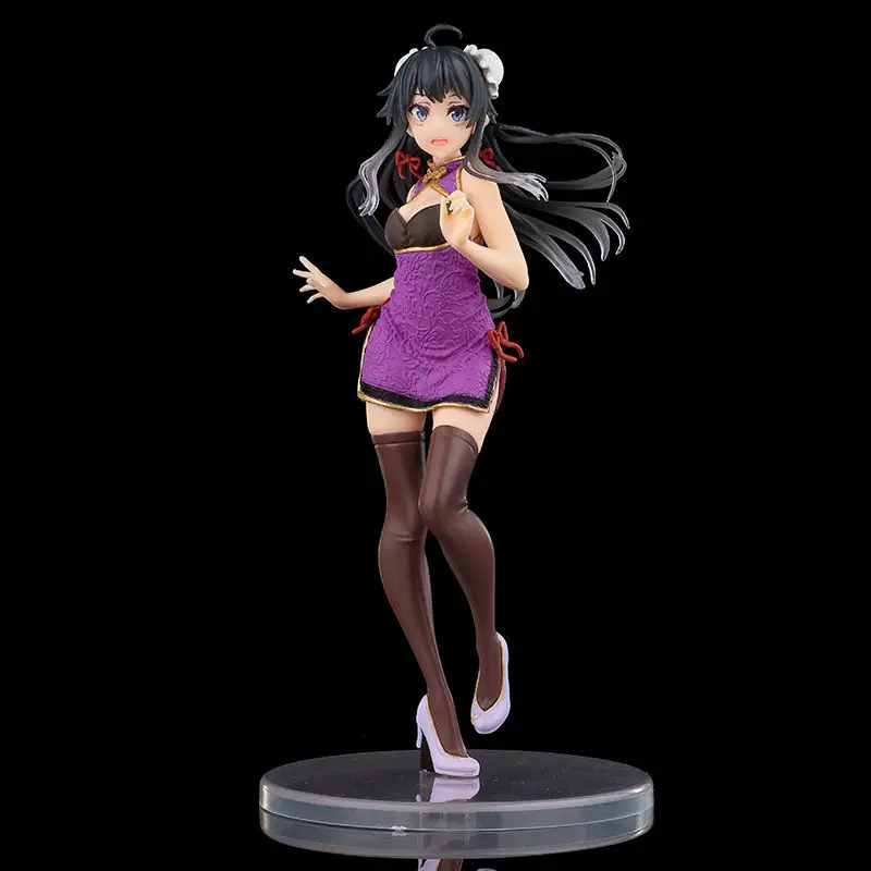 

20CM Anime Figure Girl Sexy Chinese Style Cheongsam Beautiful Girl Home Car Decoration Toy Anime Fan Gift