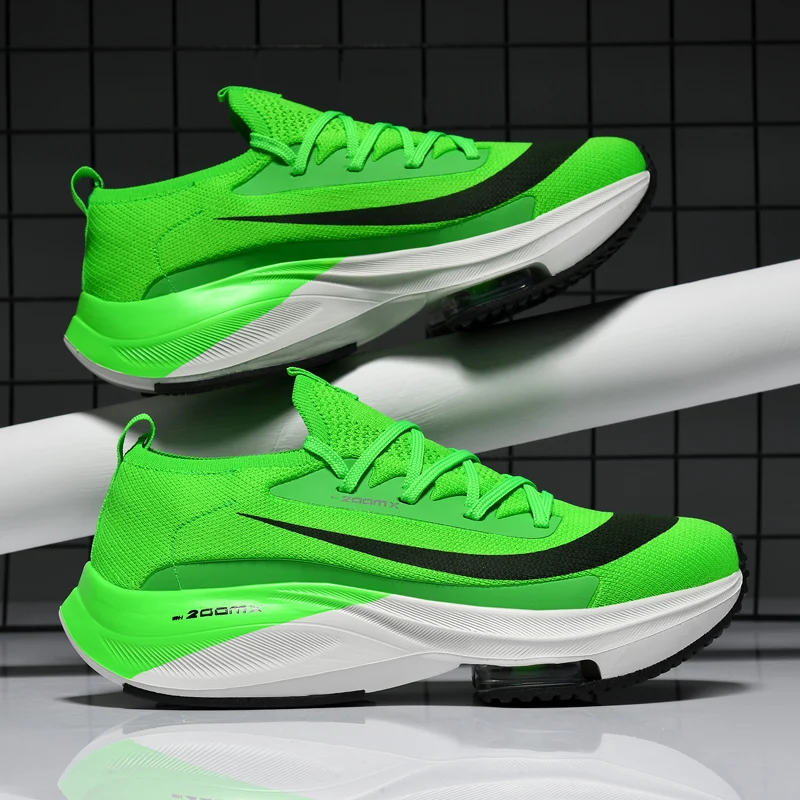 Мужские спортивные кроссовки на воздушной подушке для марафона дышащие легкие