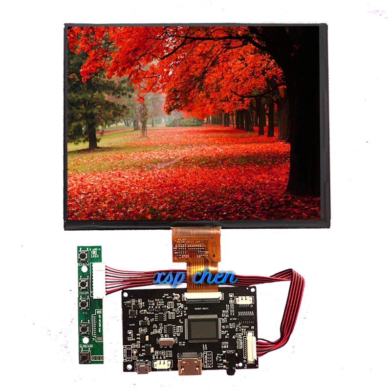 HJ080IA-01E 8-дюймовый IPS-монитор ЖК-дисплей TFT разрешение 1024*768 с 40-контактной платой