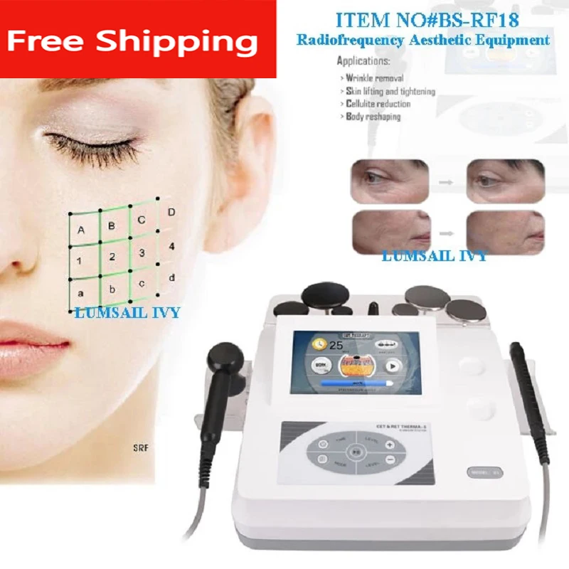 

CET RET Indiba RF Device for Body Slimming Face Lifting with Visible Results Radio Frequency Beauty Machine