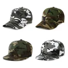 Регулируемая камуфляжная кепка унисекс, армейская Кепка для пустыни, Повседневная Бейсболка для мужчин и женщин