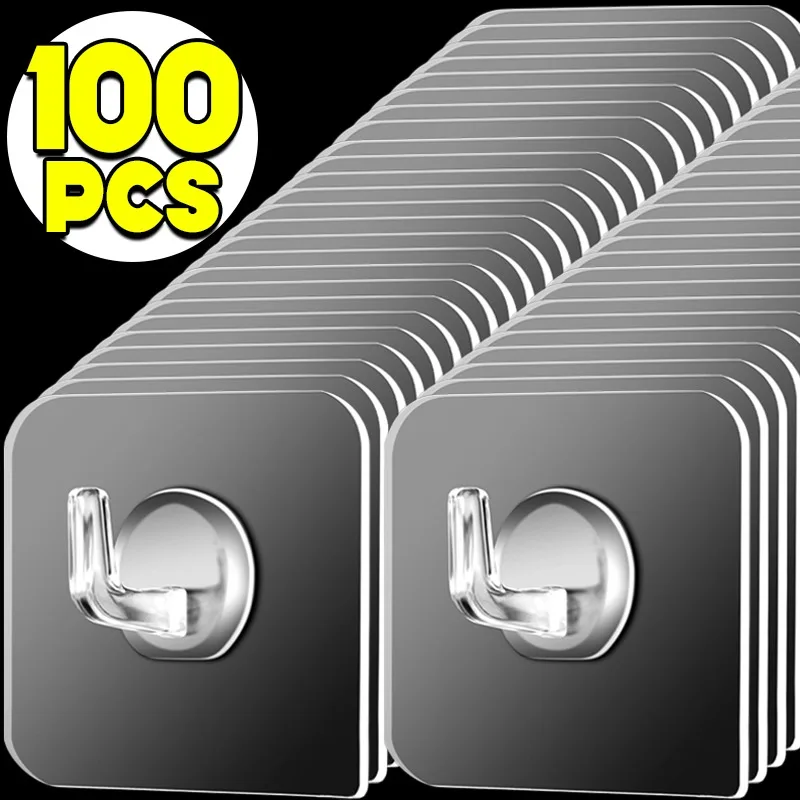 

Прозрачные самоклеящиеся крючки из поликарбоната