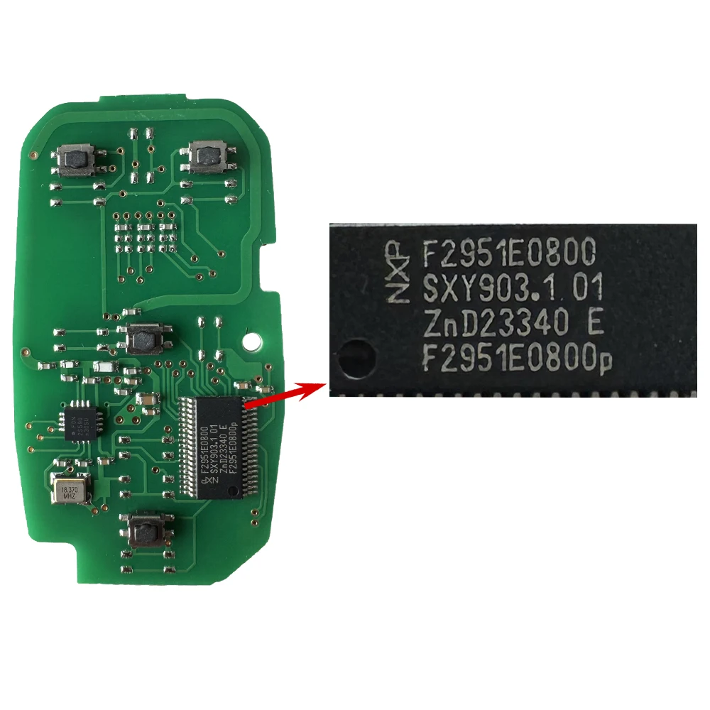 YOCASTY HYQ4ES HYQ4AS HYQ4EA умный дистанционный автомобильный брелок 315 МГц 433 PCF7941E для Buick