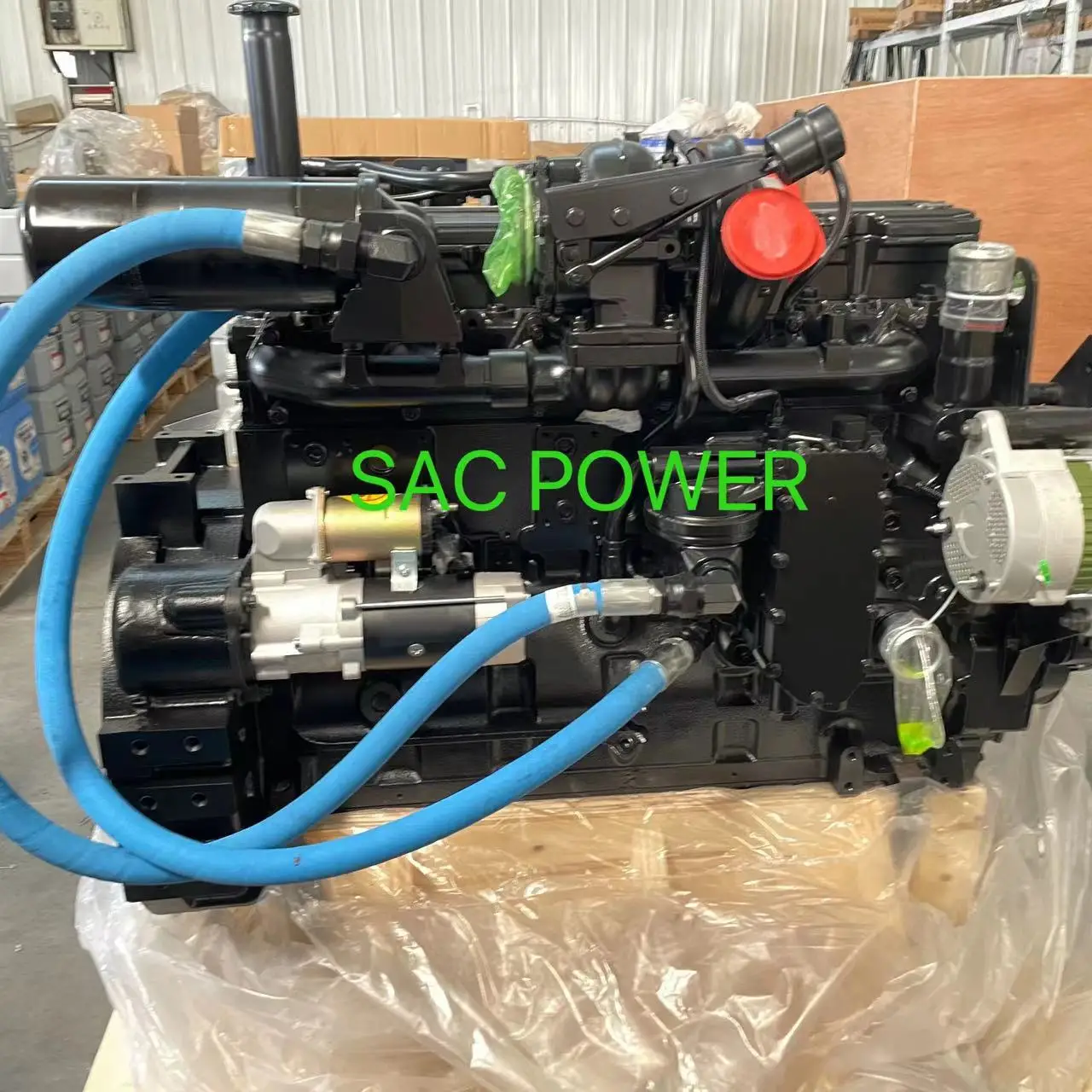 Двигатель экскаватора Новый двигатель в сборе Komatsu PC350-8 PC300-8 6D114 SAA6D114E-3