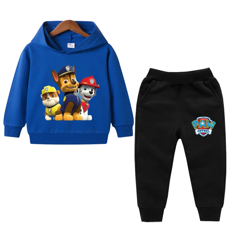 

baby boy clothes PAW Patrol Sets Children 1-8 Years Suit Boys Tracksuit Kids Brand Casual Suits Hoodies Tops +Pants 2pcs Set