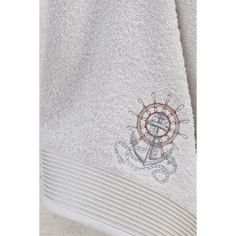 Özenev Gredel 4 Piece Family Robe Set Gray Dirty Pink Quality Pure Fabric Non-Irritating Skin-Friendly Building Comfortable Convenient Form