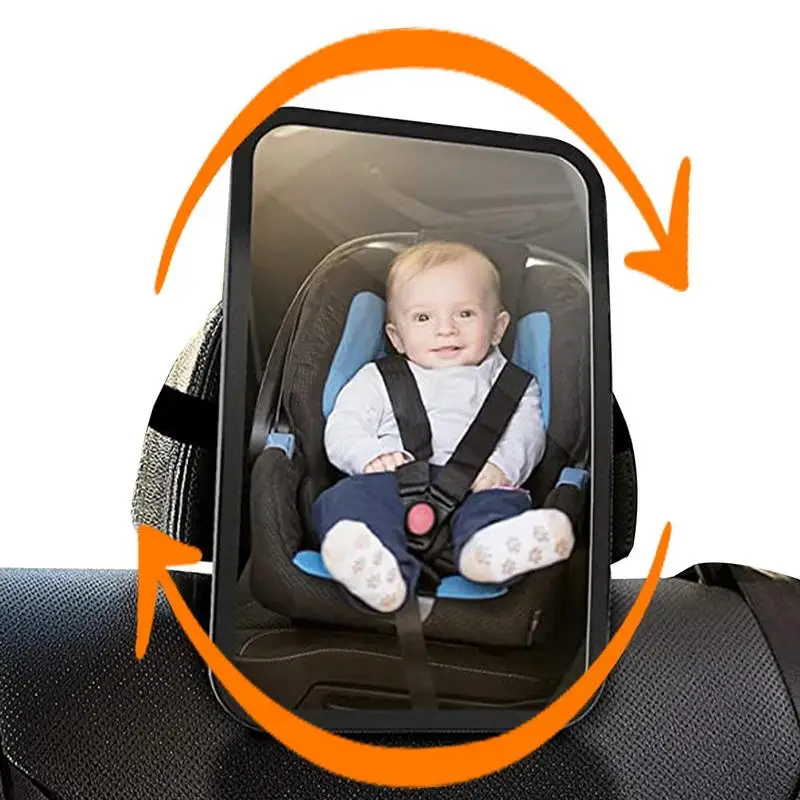 

Автомобильное детское зеркало, Автомобильное зеркало заднего сиденья для наблюдения за ребенком, противоударное автомобильное детское зе...
