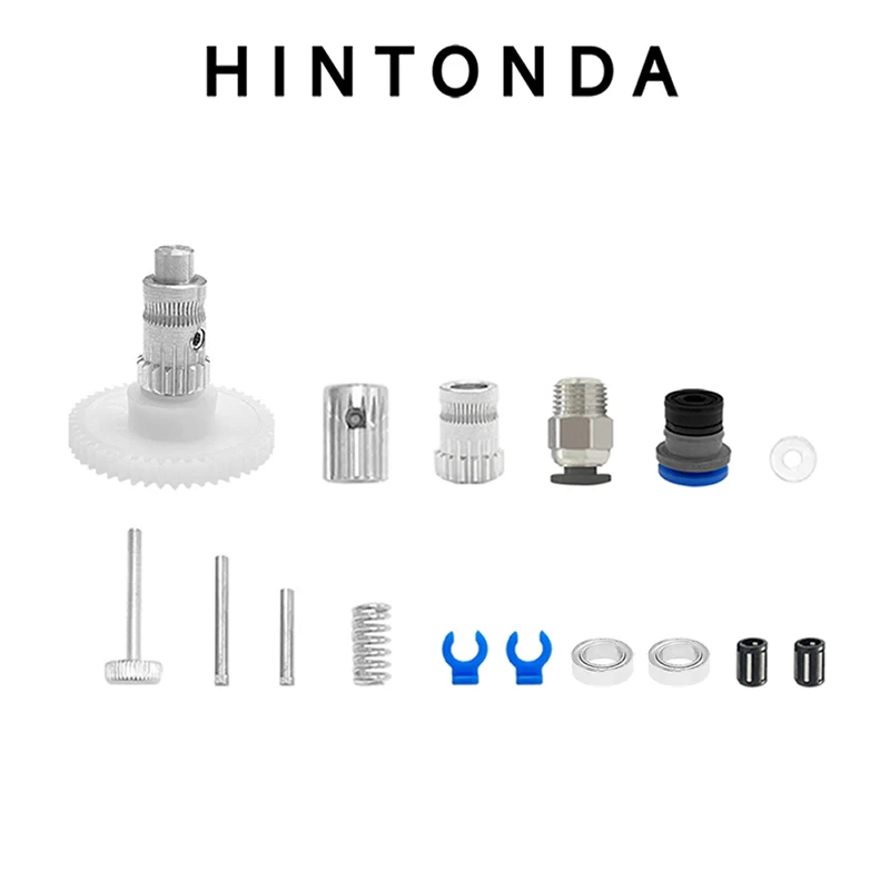 

Комплект экструдера Bmg Gear s, комплект для экструдера из закаленной стали с двойным приводом, для прямого экструдера Prusa, «сделай сам»