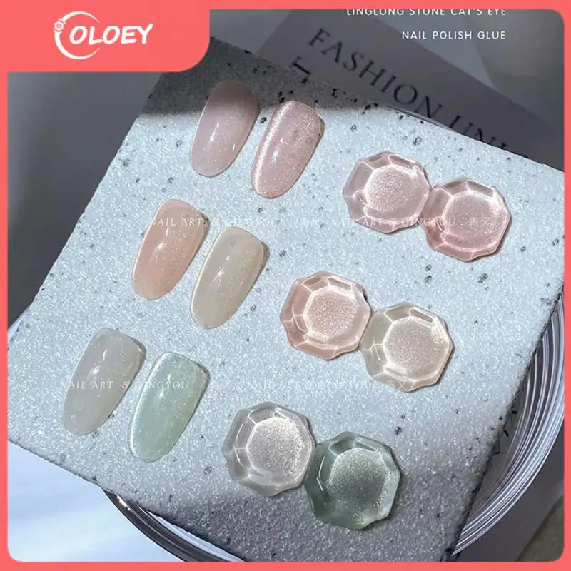 

Crystal Cats Eye Glue Easy To Extend And Apply Not Easy To Decolorize. Nail Polish Smooth Gel Tool Nail Glue Nail Products