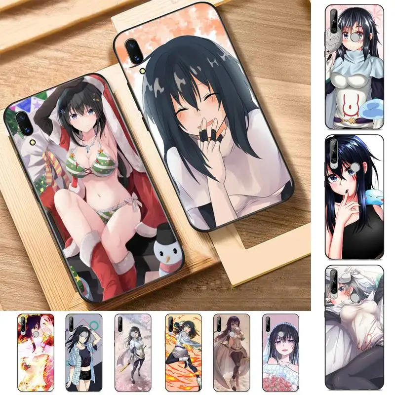 

BANDAI Tensei Shitara Slime Datta Ken Shizue Izawa Phone Case for Huawei Y 6 9 7 5 8s prime 2019 2018 enjoy 7 plus