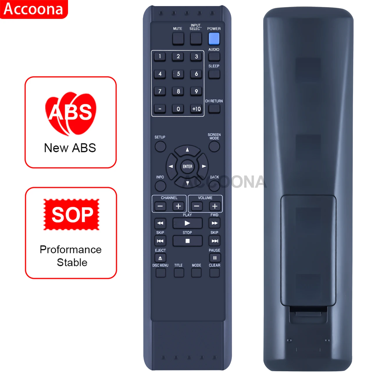 

RM-C2152 Remote control for JVC LT-19D200 LT-32D200 LT-32DV20 TV/DVD