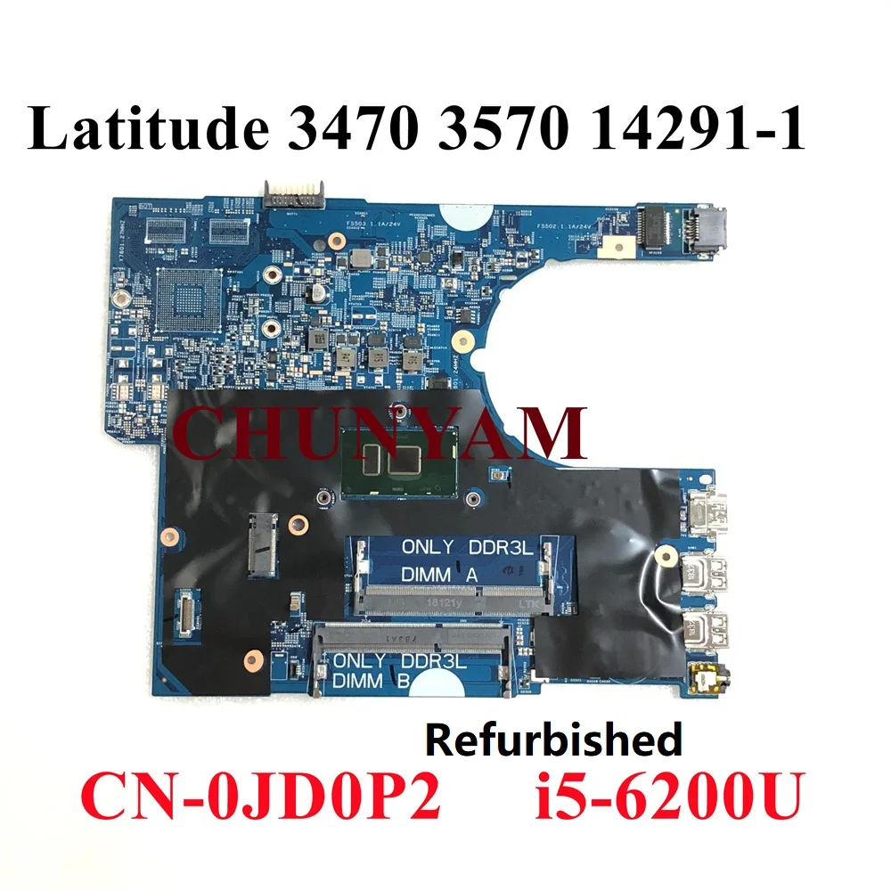 Восстановленная материнская плата для ноутбука dell Latitude Series 14 14291 15 3470 - купить по