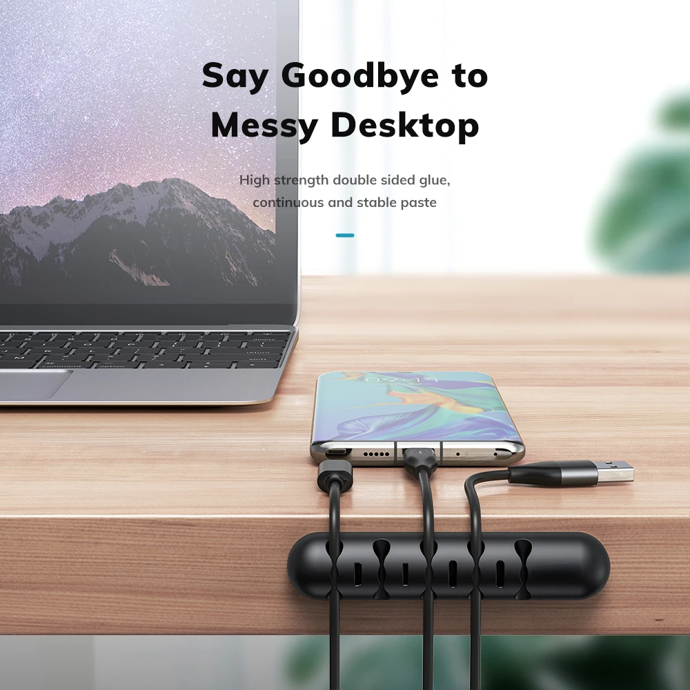Органайзер для кабеля и Штекерная коробка L35 силиконовый держатель USB гибкие