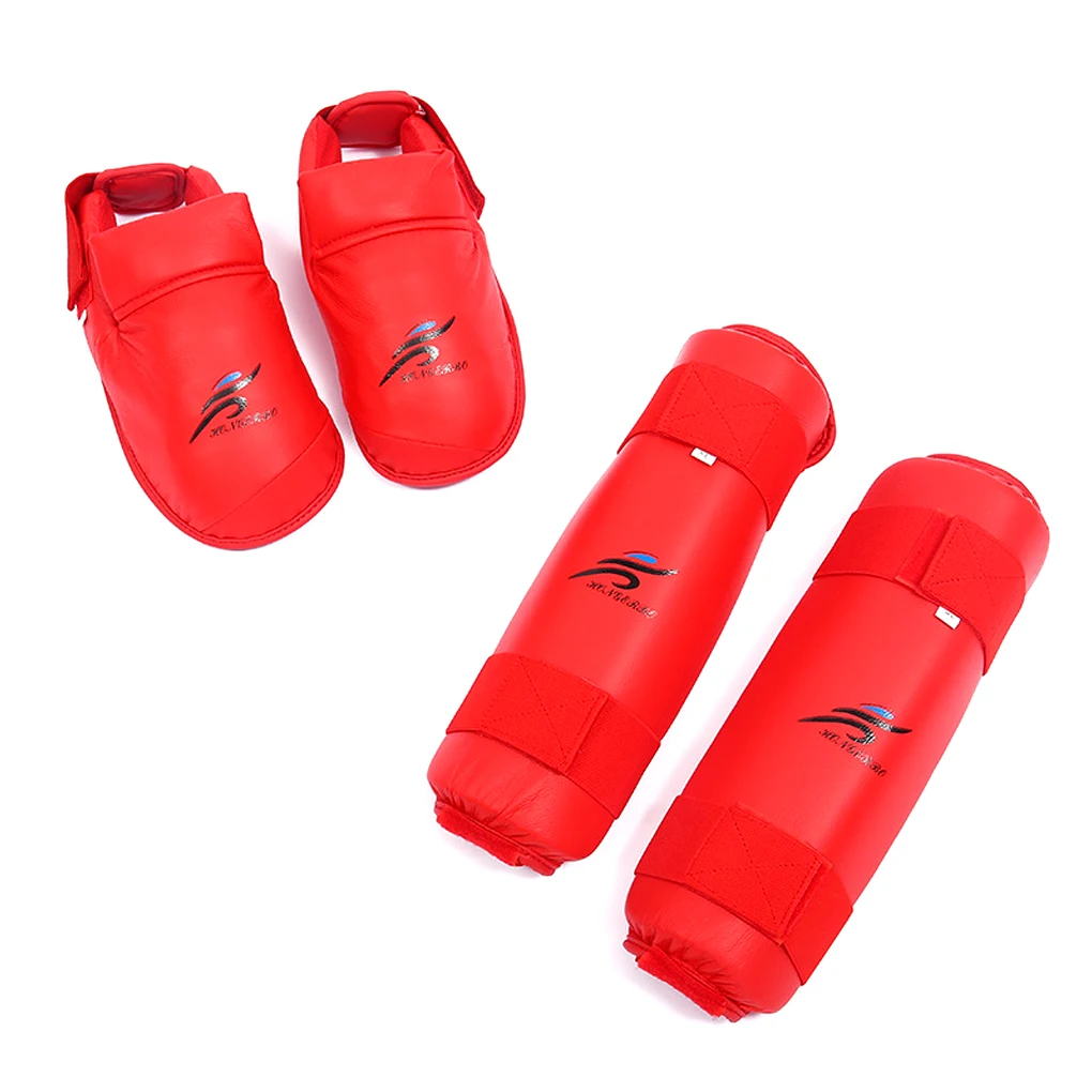 

Strike Shin Guards with Adhesive Tape Leg Protector Good Viscosity Protection Pads Shins Kick Gear Strong Impact Resistance