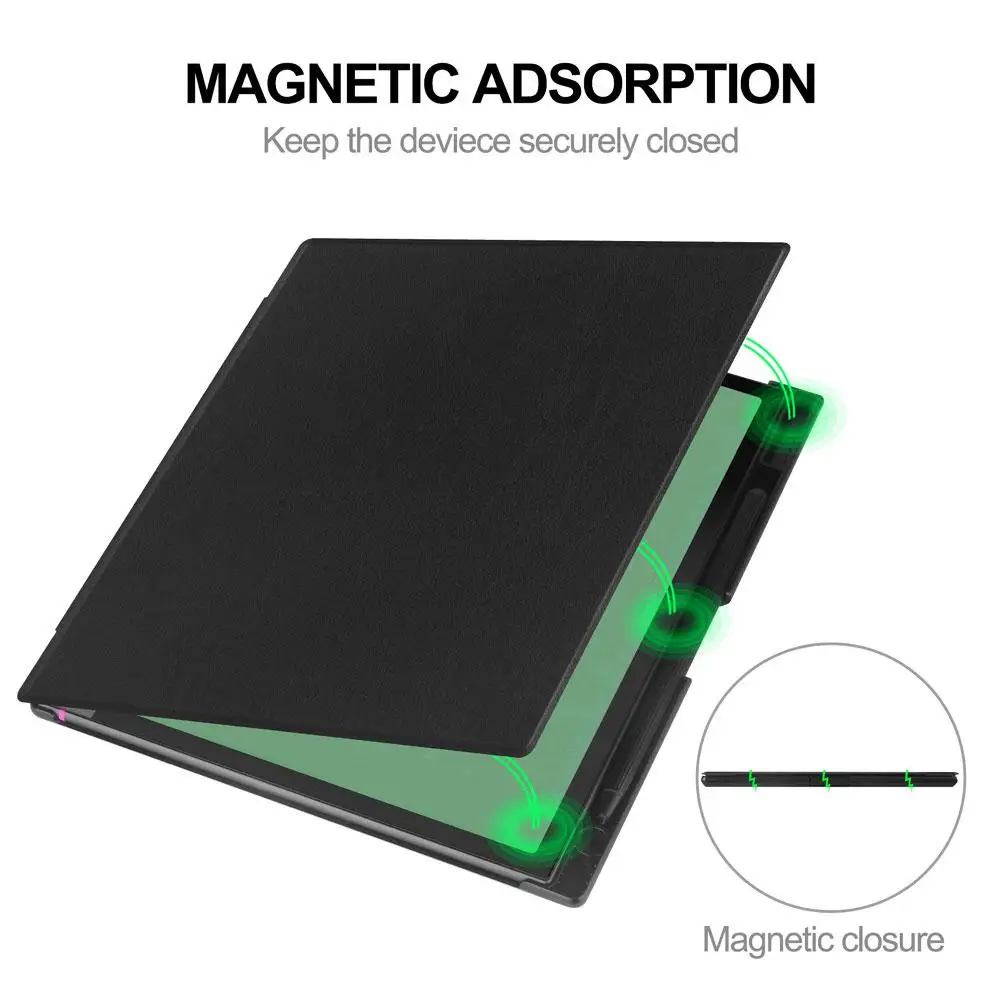 Для BOOX Note Air 4C 10 3-дюймовый магнитный защитный кожаный чехол пылезащитный против