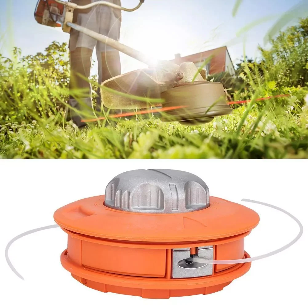 

Universal Bump Feed Line Trimmer Head Aluminum Trimmer Head Grass Brush Cutter Parts Saw Grass Brush Mower Thread Line