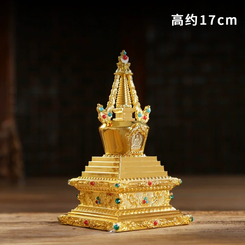 

Бронзовая тибетская ступа