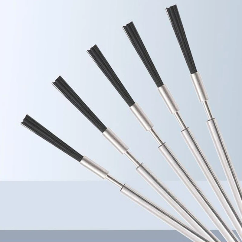 

Car Carbon Deposit Cleaning Brush Car Engine Cleaning Brushes Needles Durable Carburetor Carbon Dirt Remove Tools Easy To Use