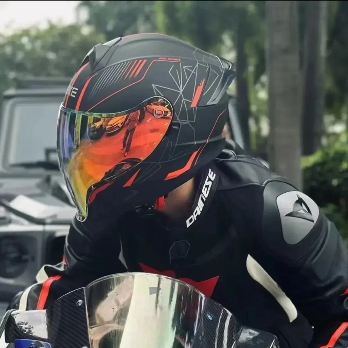 

New Spider Motorcycle Helmet Full Face Long Visor Racing Off-Road Helmet Double Lens Cascos Para Moto Capacete DOT Casco Moto